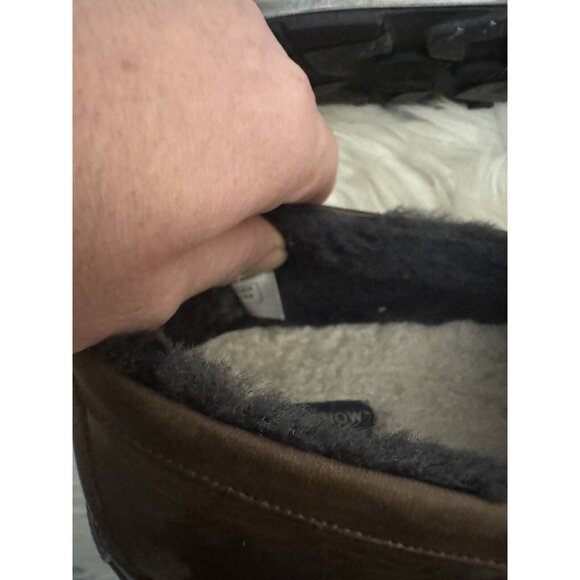 Ross & Snow Matteo Genuine Shearling Loafer Sneaker USA Size 13‎ Water Resistant main image 15